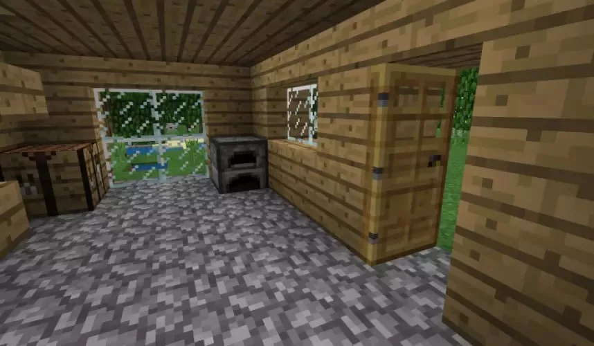 6 Cara Mudah Membuat Rumah di Minecraft untuk Pemula 2 Tambahkan Pintu dan Jendela Rumah Minecraft