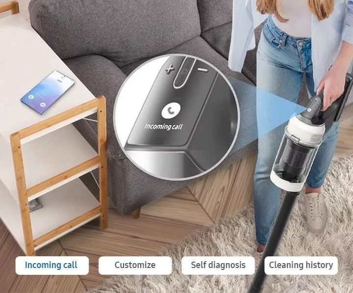 Vacuum AI Samsung Terhubung dengan Samsung SmartThings