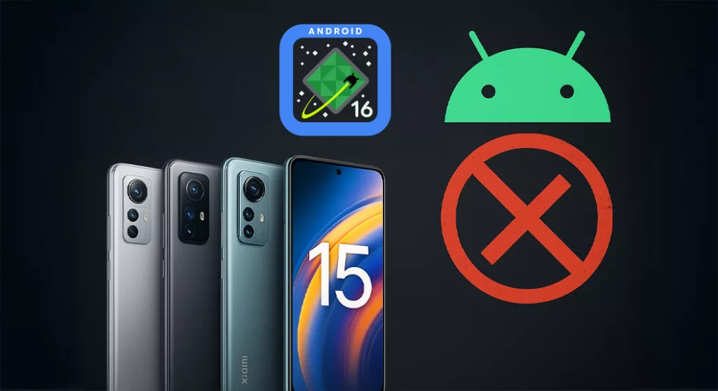 31 HP Xiaomi Tidak Dapat Android 16, Daftar perangkat Xiaomi HyperOS