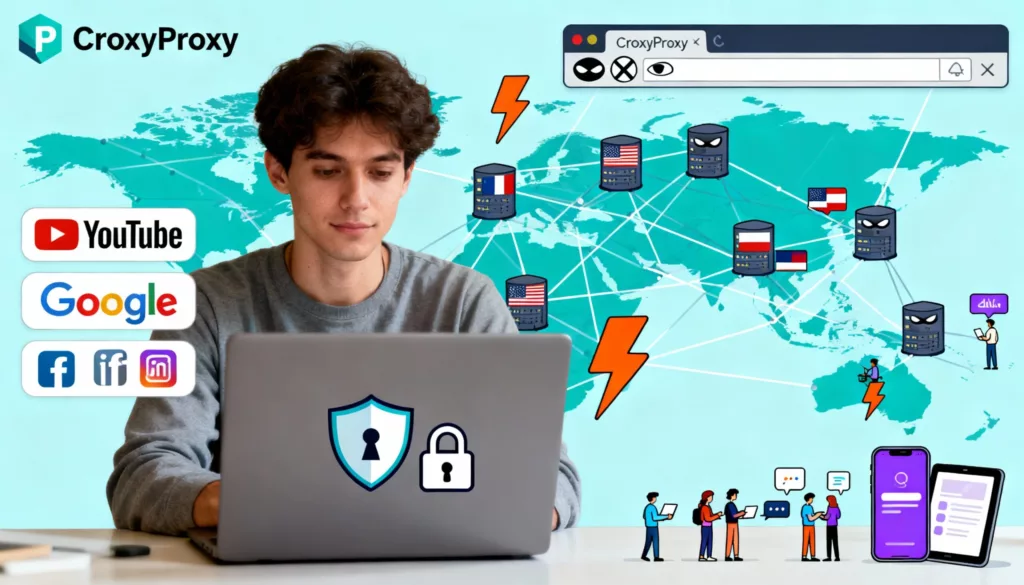 Proxy andal privasi maksimal, Akses global super cepat