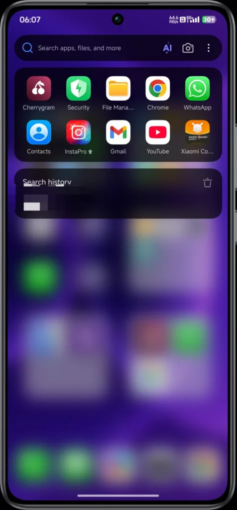 POCO Launcher HyperOS 3, Fitur App Finder POCO Terbaru