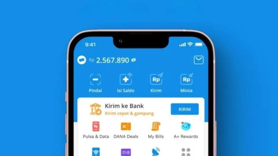 DANA - Aplikasi E-Wallet Gratis Transfer Bank