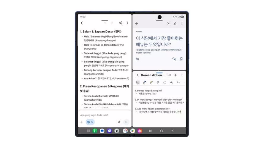 Explore Multi Window di Galaxy Z Fold7