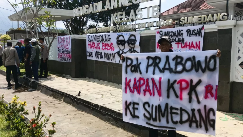 Pencairan dana konsinyasi PN Sumedang