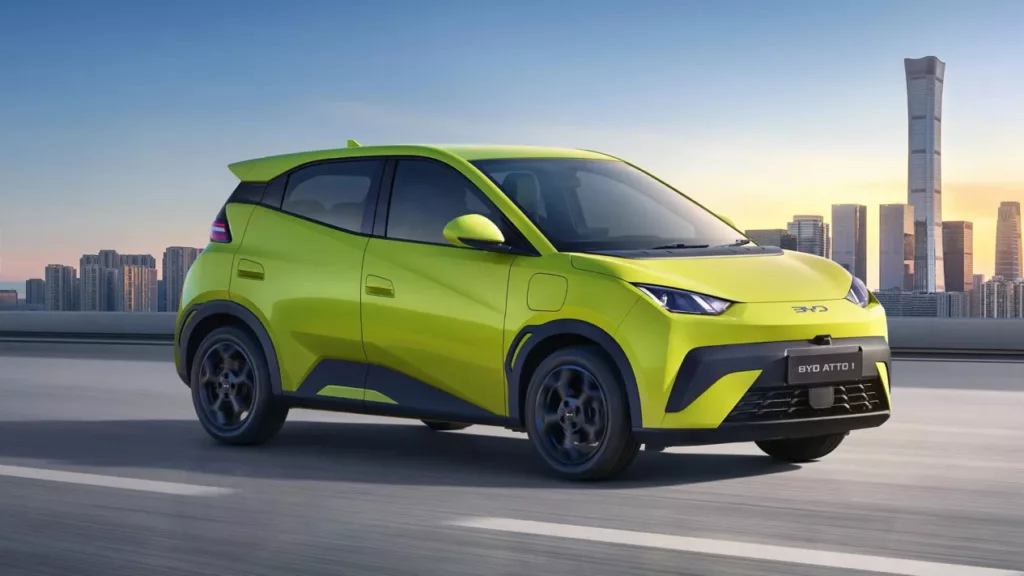 Update software mobil listrik BYD